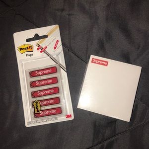 Supreme Post-It Notes and Flags